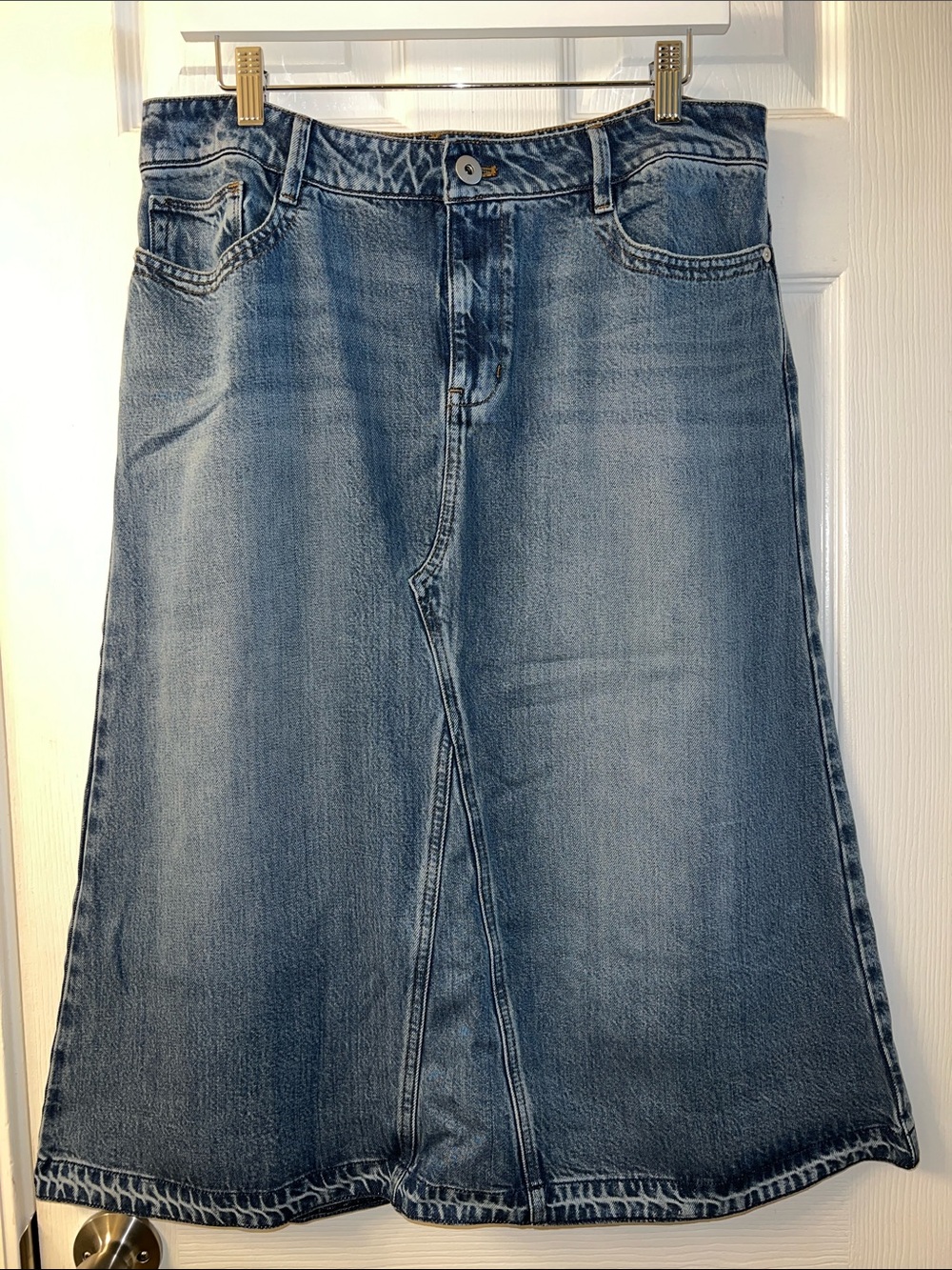 J. Jill Denim Skirt